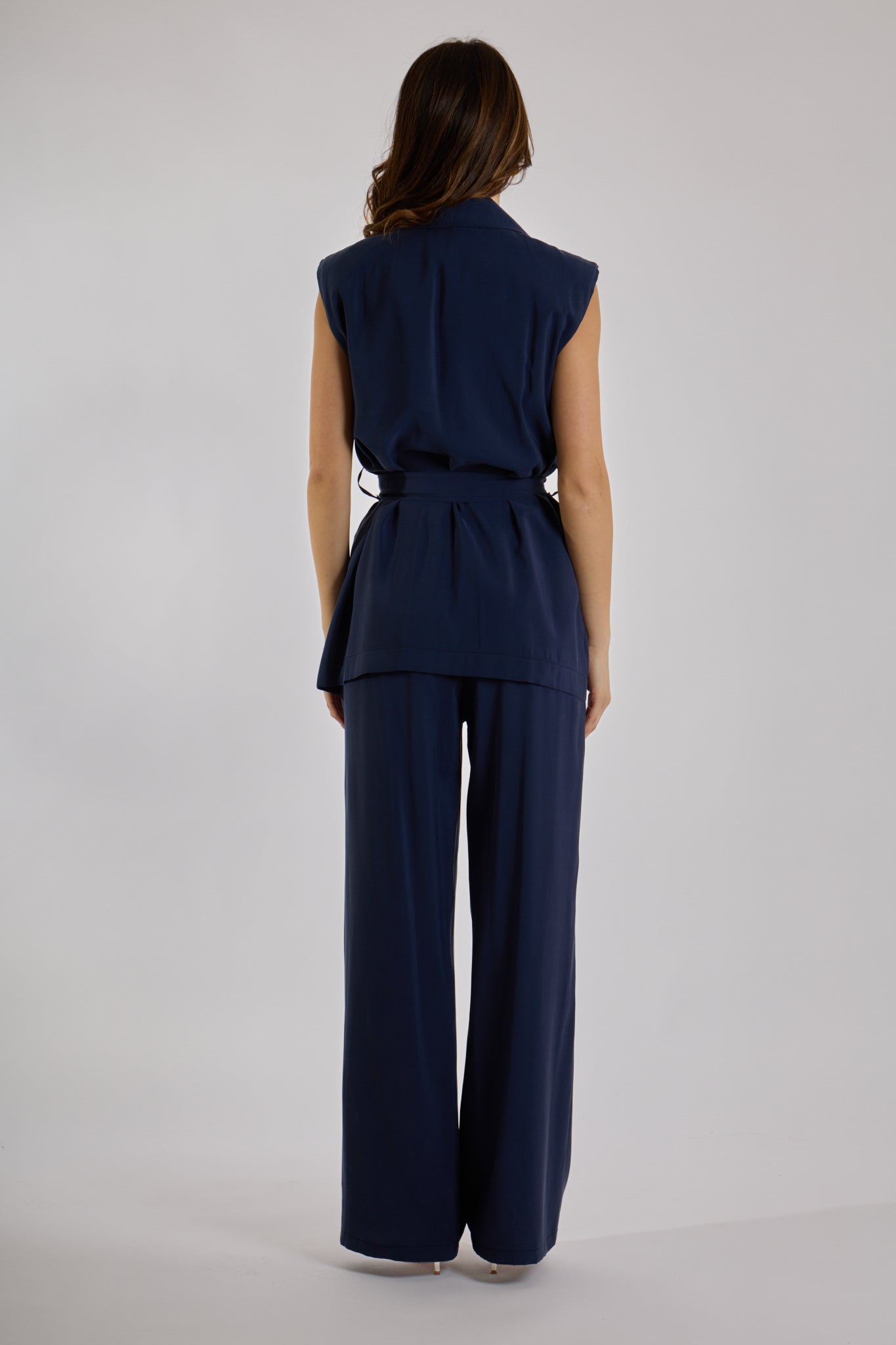 GIACCA SMANICATA |Colore:Blu